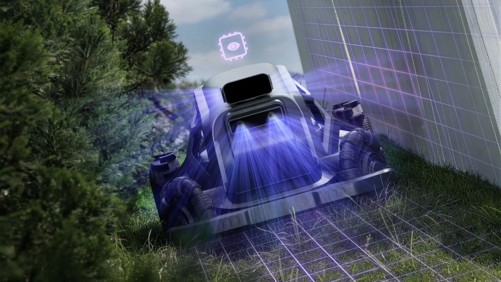 Airseekers TRON robotmaaier zonder draad Airseekers TRON robotmaaier zonder draad